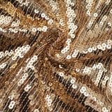 Federica Gold Train Sequined Maxi Dress