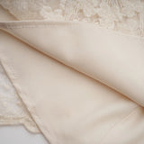 Federica Midi Dress Neutrals Lace - Embroidered & Belted