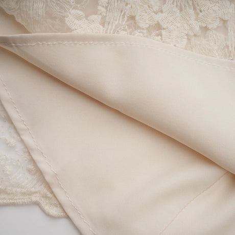 Federica Midi Dress Neutrals Lace - Embroidered & Belted