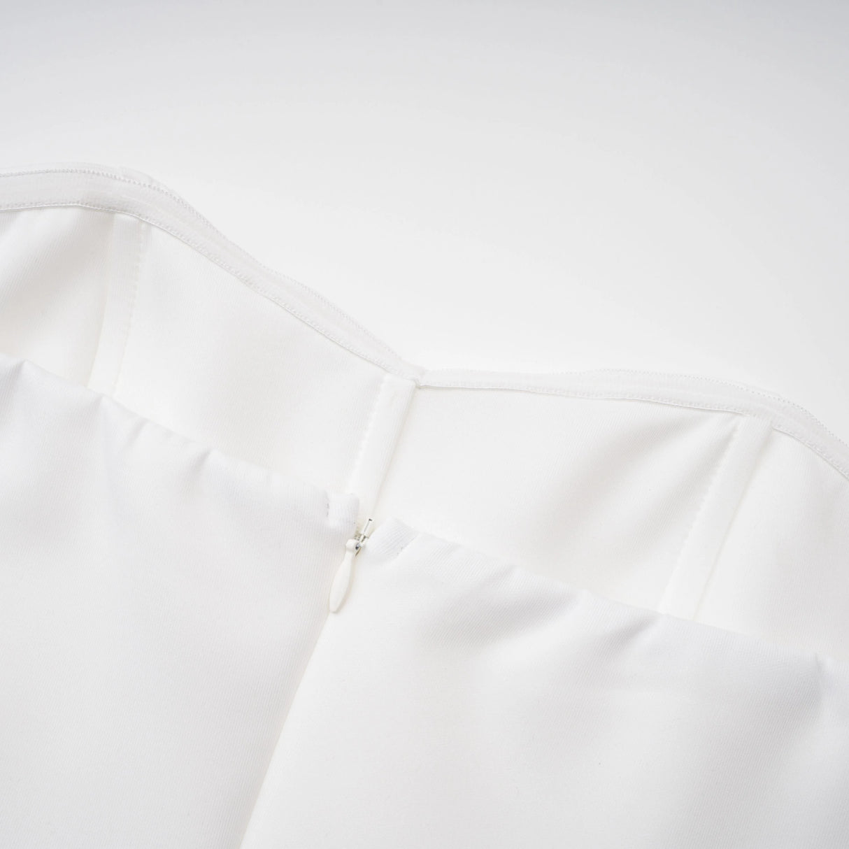 Felice White Structured Cape  Corset Dress Set
