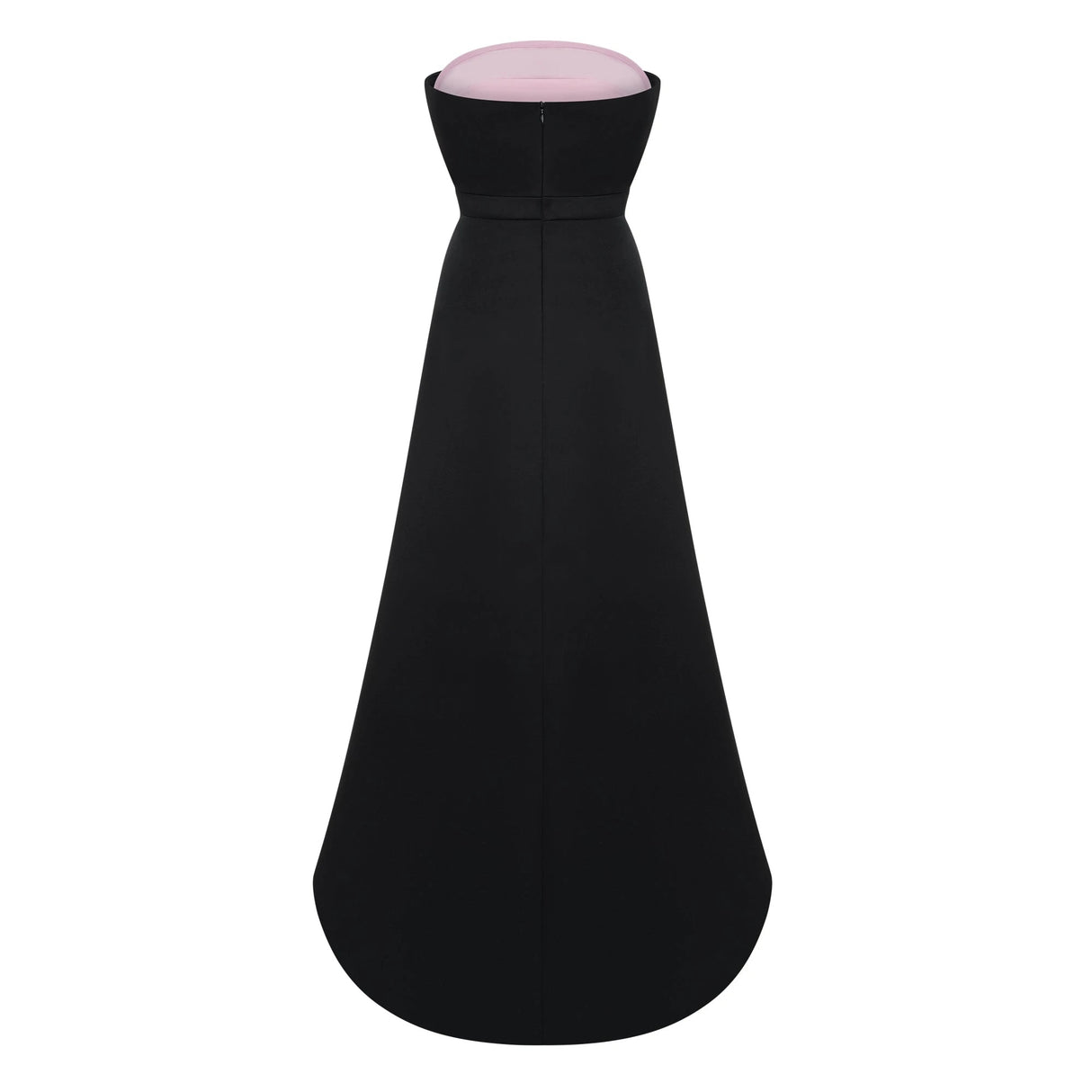 Felismina Pink Color Block Satin Maxi Dress Set