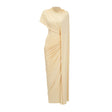 Fenella Asymmetrical Draped Cape  Dress Matching Set