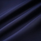Fern Navy Blue Satin Panel Knit Midi Dress
