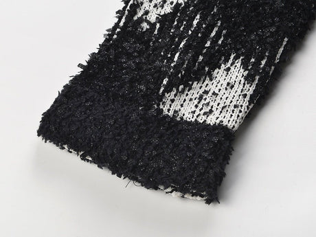 Fiona Cardigan - Classic Cropped Silhouette - Chic Argyle Pattern - Cozy Knit Fabric