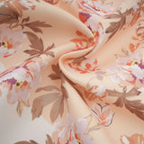 Fiona Mini Dress Yellow Floral Print Pleated