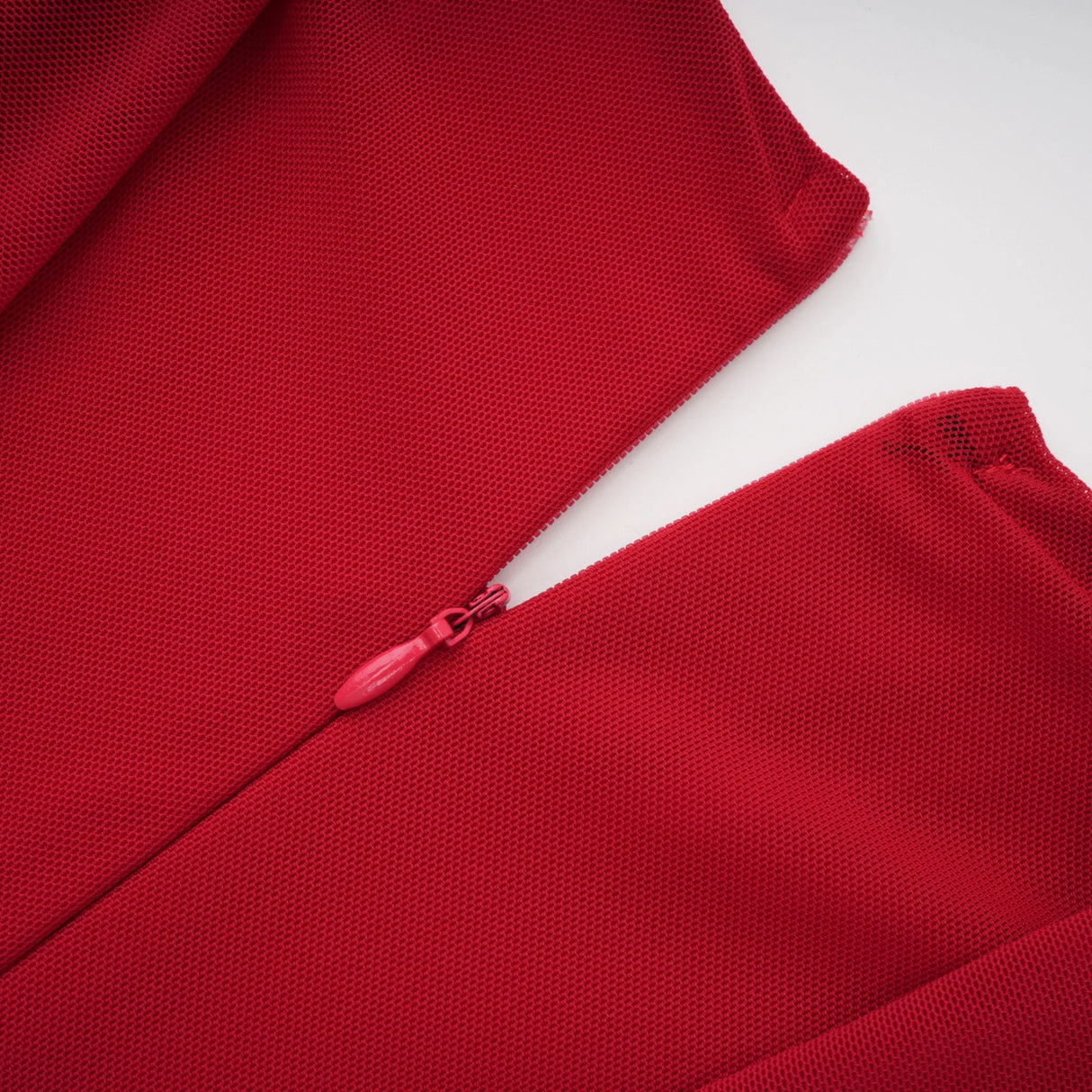 Fíona Red Asymmetrical Draped Maxi Gown