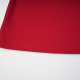 Fíona Red Asymmetrical Draped Maxi Gown