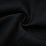 Fionnghuala black crystal mini dress