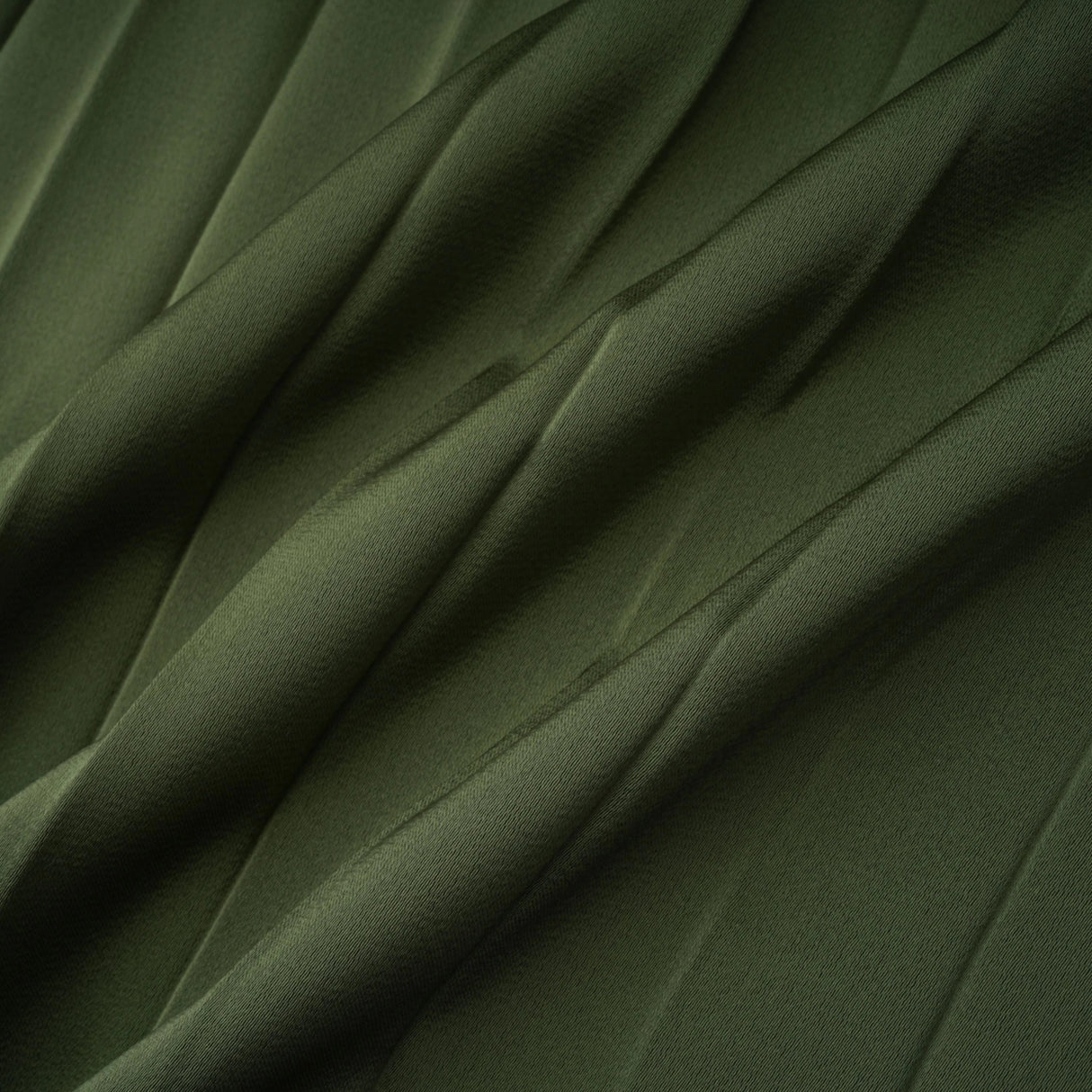 Firoozeh Emerald Green One Shoulder Pleated Maxi Dress