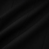 Fleur Black Blazer Mini Dress with Satin Panels