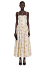 Fleur Purple Floral Print Maxi Dress