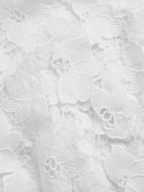 Fortuna Midi Dress - High Neck - Formal & Evening - A Line - Elegant - Appliques