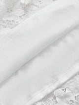 Fortuna Midi Dress - High Neck - Formal & Evening - A Line - Elegant - Appliques