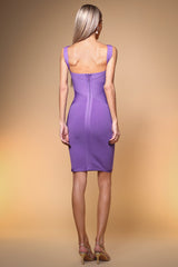 Fortunata Stretch S Fit Body Shape Gracefully Dress