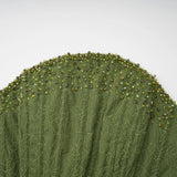 Franziska Green Embellished Corset Maxi Dress Without Gloves