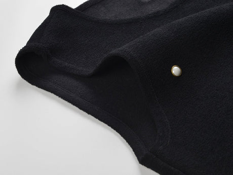 Freya Dress - Tailored Fit - Sleeveless With Pearl Embellishments - Flared Ruffle Hem - Chic and Playful Aesthetic