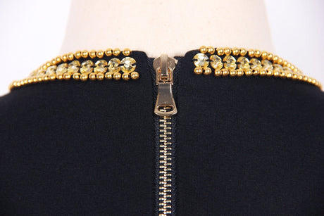 Fringe Dress - Bodycon Silhouette - Statement Dress - Sequin Fringe - Figure - Hugging Fit