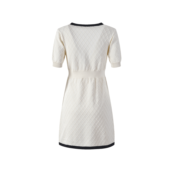 Clarissa Mini Dress With Bowknot Detailing
