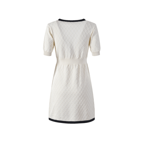 Clarissa Mini Dress With Bowknot Detailing - modified