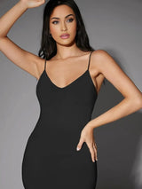 Gabriella Maxi Dress - High Stretch Fabric Elasticity - Slim Fit Type - Refined Style - Sleeve Length Sleeveless - Neckline Spaghetti Strap