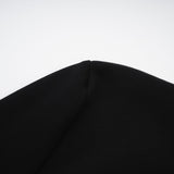 Gaëlle black embellished longsleeved dress