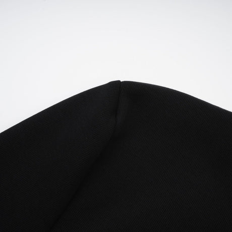 Gaëlle black embellished longsleeved dress