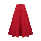 Gemma Blouse & Skirt - Crew Neck - Short Petal Sleeves - Pleated Detailing - Ruffled Trim