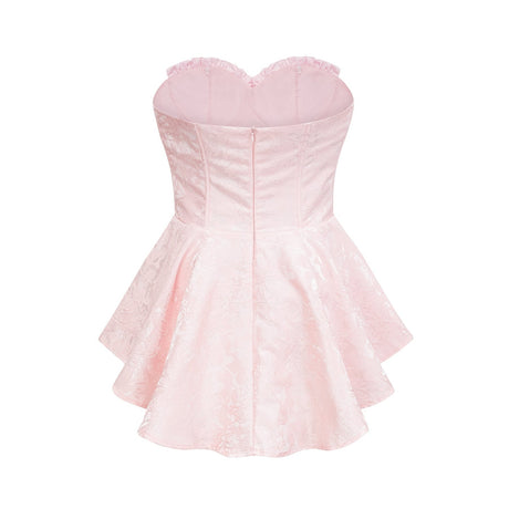 Gemma patternedjacquard mini dress