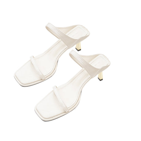 Genevieve Genevieve low block heel sandals