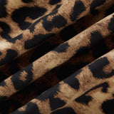 Geneviève leopardprint midi dress