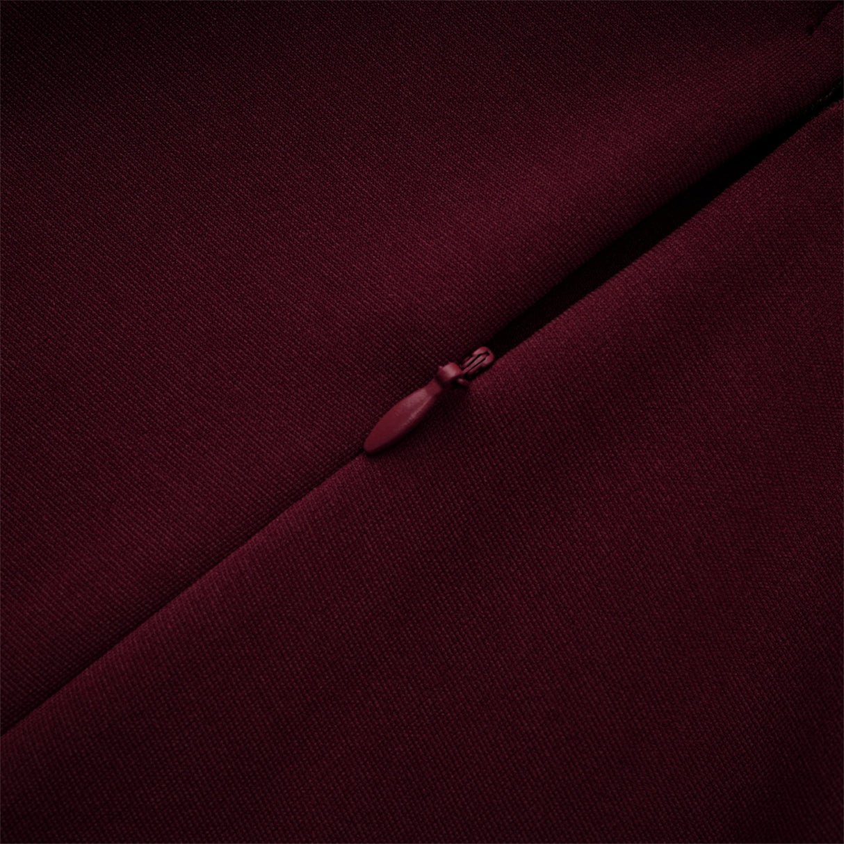 Georgiana Burgundy Lace Panel Flared Maxi Gown