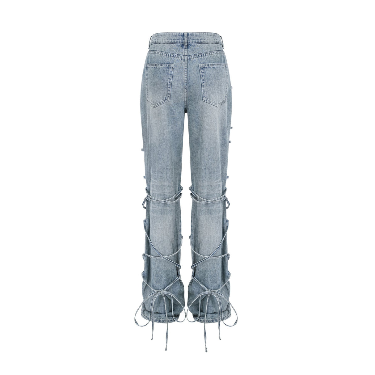 Géraldine strapdetail jeans