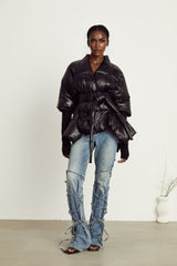 Ghislaine batwing duvet jacket