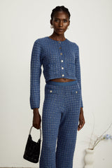 Ghislaine sequinembellished jacket  trousers matching set