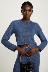 Ghislaine sequinembellished jacket  trousers matching set