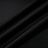 Ginevra black halterneck fauxpearl satin maxi dress