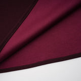 Gioconda Burgundy Halterneck Lace Panel Maxi Dress
