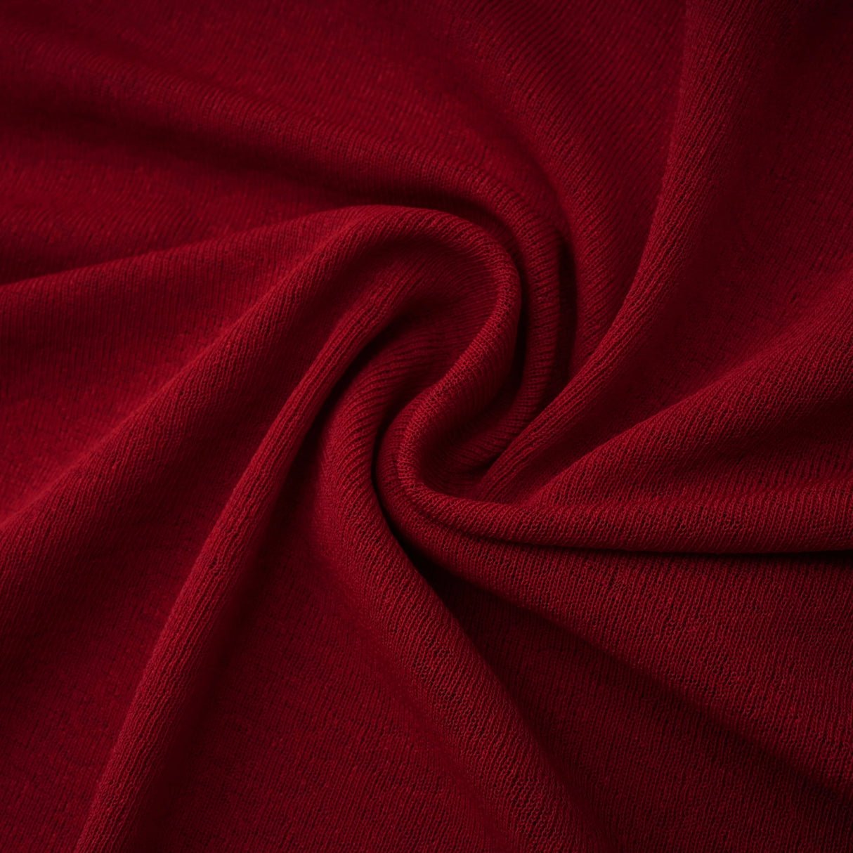 Giovanna Red VNeck Ruched Midi Dress with Half Sleeves