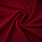 Giovanna Red VNeck Ruched Midi Dress with Half Sleeves