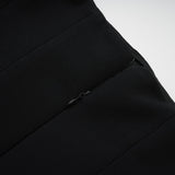 Giselle Maxi Dress - Off the Shoulder - Pleated Design - Crystal Embellishment - Flared Hem - Rear Zip Fastening