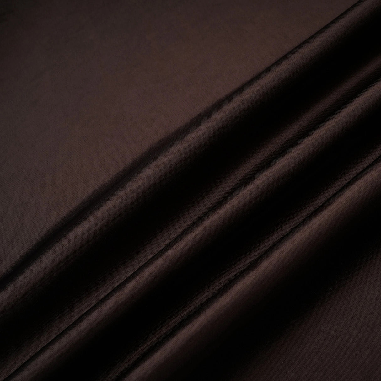 Gitta Brown Off Shoulder Satin Maxi Gown