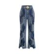 Giuliana Jeans - High Waist Design - Cut - Out Detail - Panel Detailing - Belt Loops