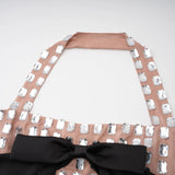 Giustina Silver Halterneck Bowknot Crystal Mini Dress