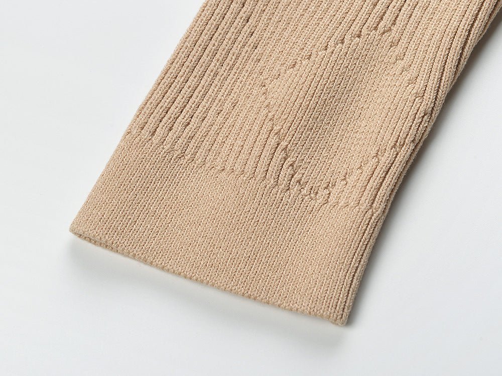 Grace Cardigan - Tailored Fit - Textured Design - Light With Accents - Elegant Button - Up Style - Decorative Gold Buttons