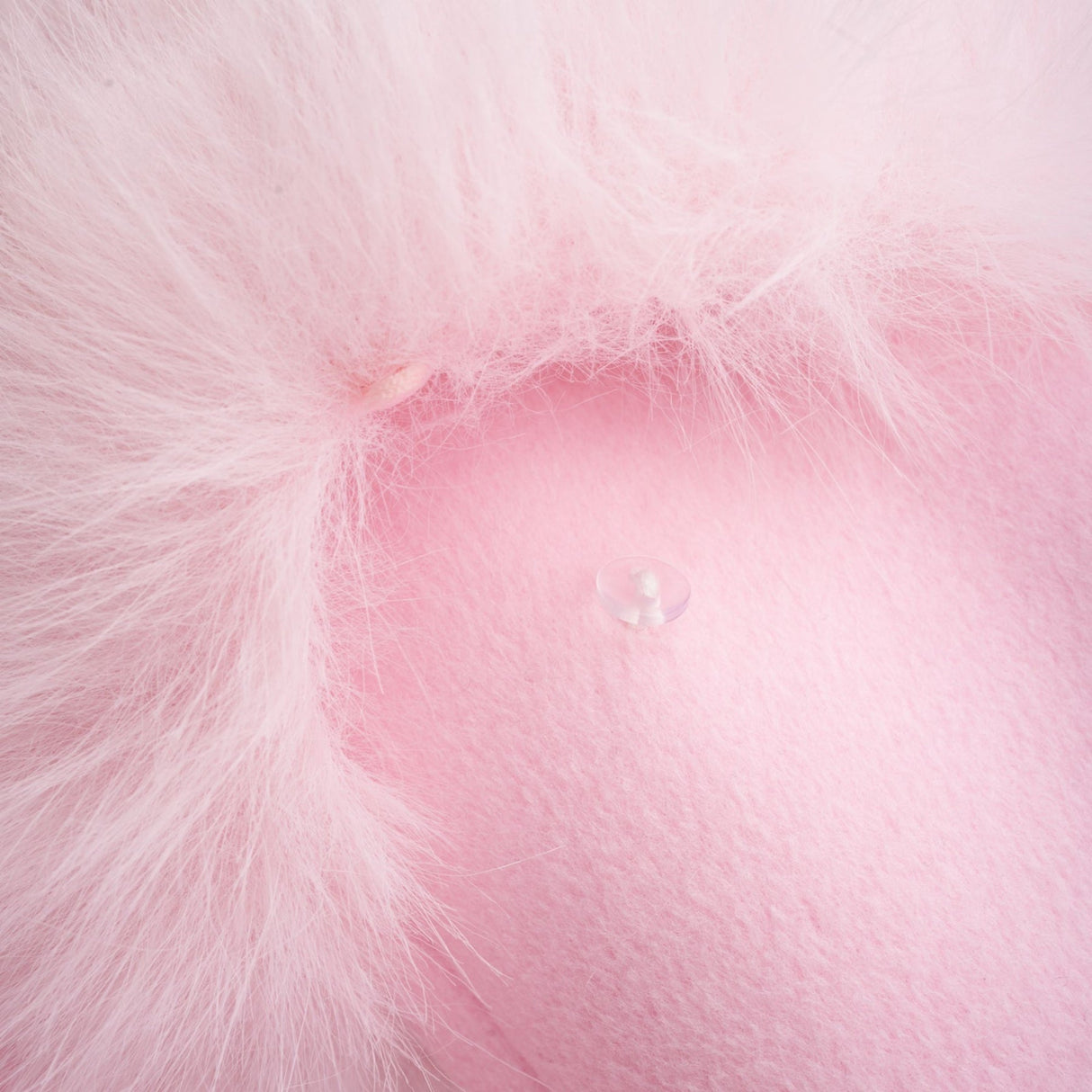 Grazia Overcoat - Pink Faux - Fur Crystal Embellishment Rear Slit