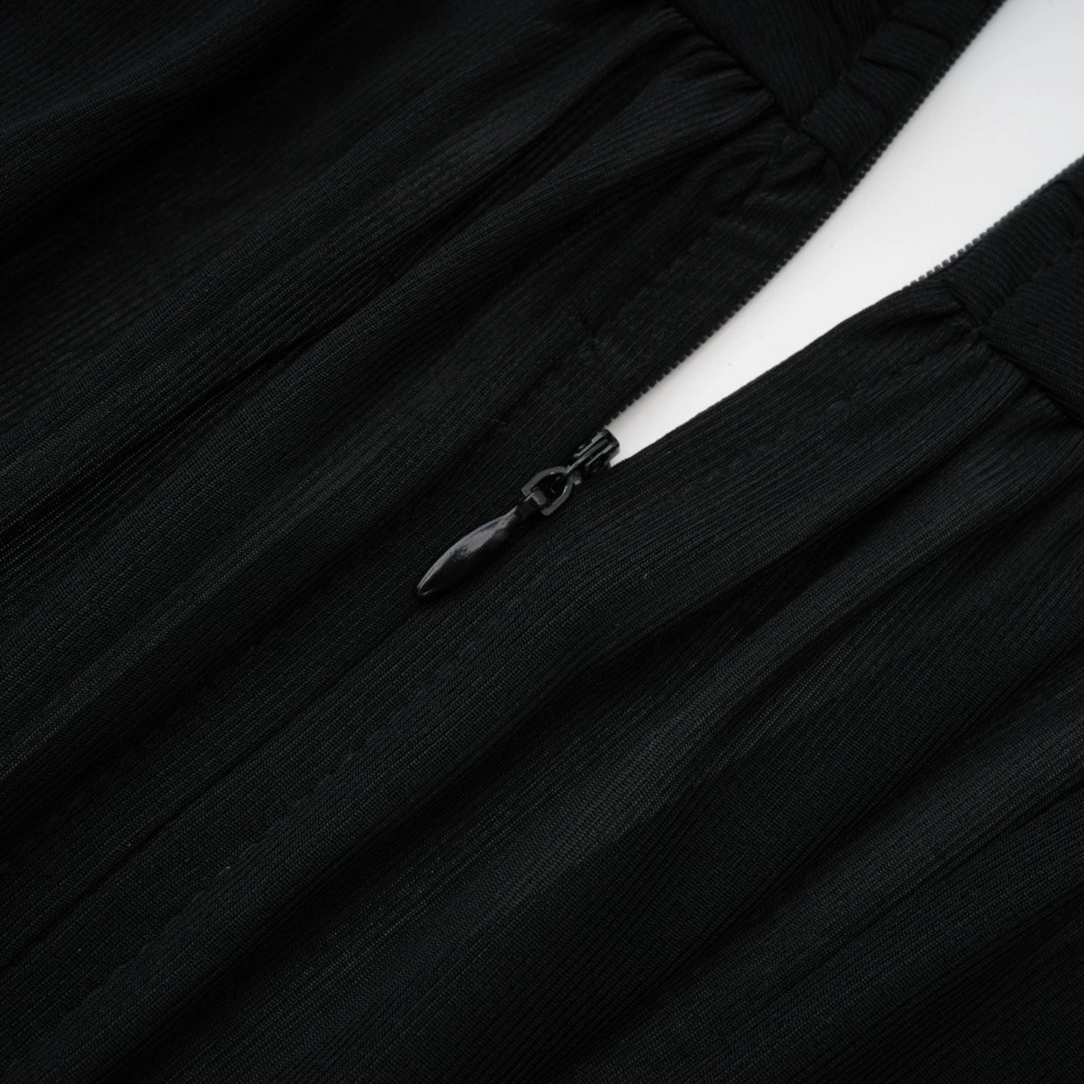 Greta Black Ruched Sheer Mesh Maxi Dress
