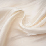 Gustave Neutral Ruched Cape Ruffled Maxi Dress