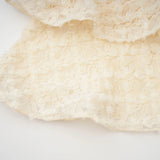 Halla Neutral Tiered Floral Lace Maxi Dress