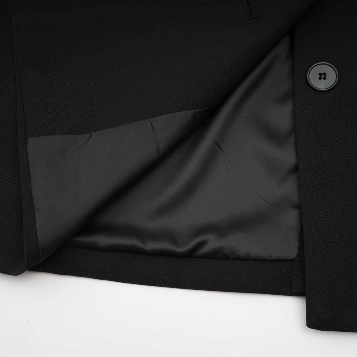 Halley black denimpanel ripped blazer