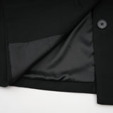 Halley black denimpanel ripped blazer